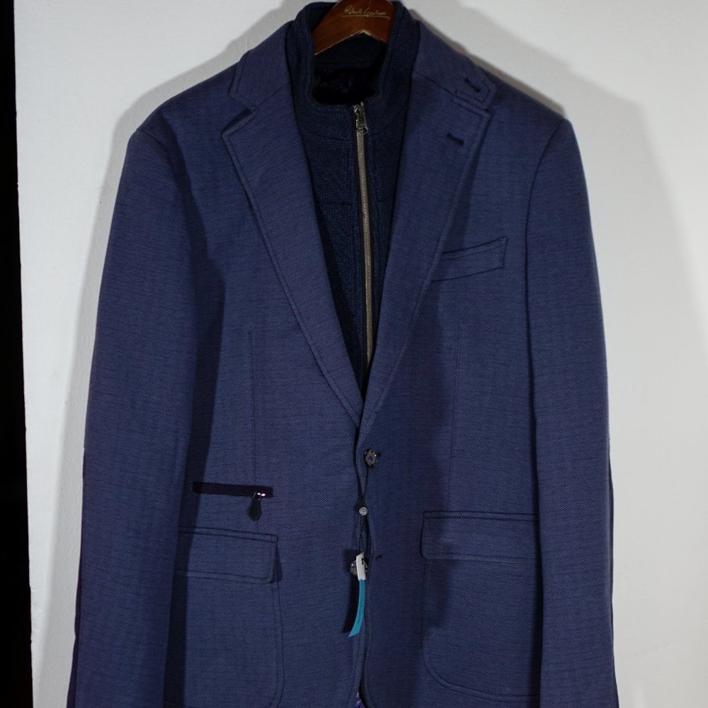 Wool | Cashmire Sportscoat with Detachable Bib